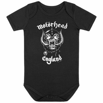 dječji bodi Motörhead - England: Stencil - crno bijeli - Metal-Kids, METAL-KIDS, Motörhead